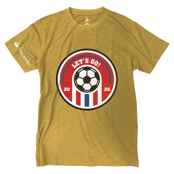 Soccer ACE Slub T-Shirt S/S Crew Neck - Unisex