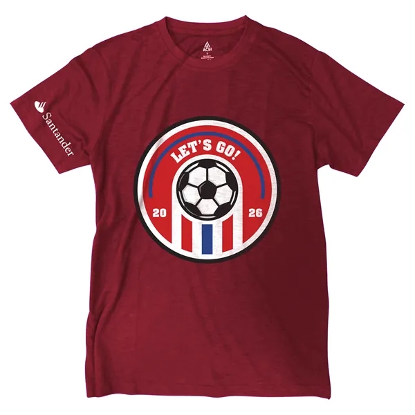 Soccer ACE Slub T-Shirt S/S Crew Neck - Unisex