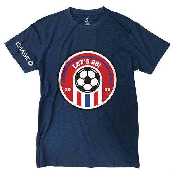 Soccer ACE Slub T-Shirt S/S Crew Neck - Unisex