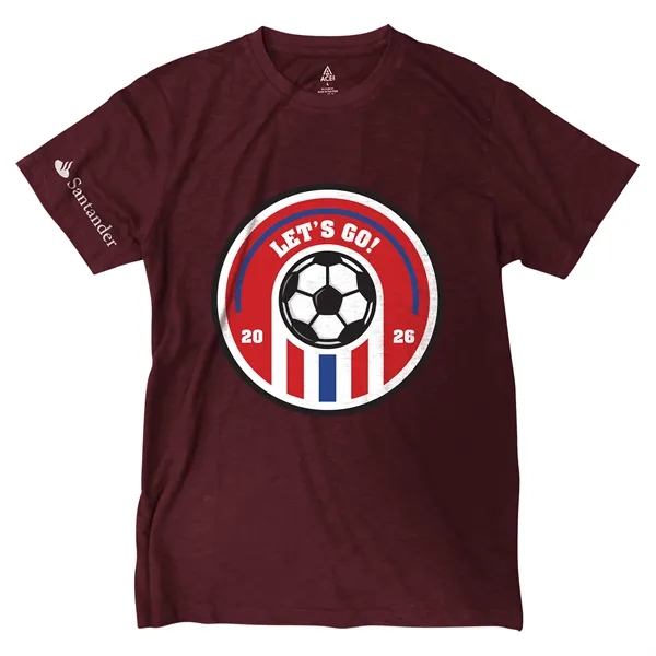 Soccer ACE Slub T-Shirt S/S Crew Neck - Unisex