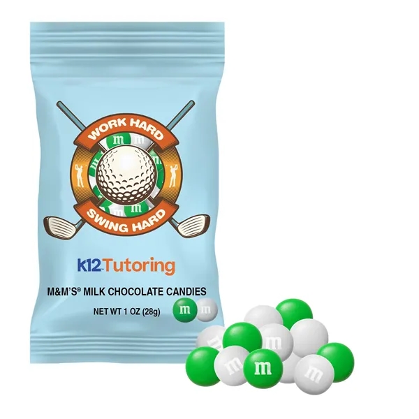 Golf - 1 oz. Color Choice M&M'S in Full Color Digibag