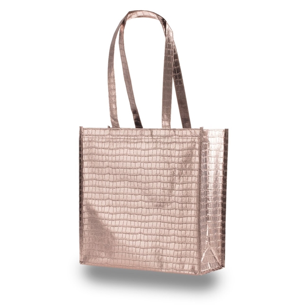 Glam Metallic Croc Shopper - Glam Metallic Croc Shopper - Image 2 of 2