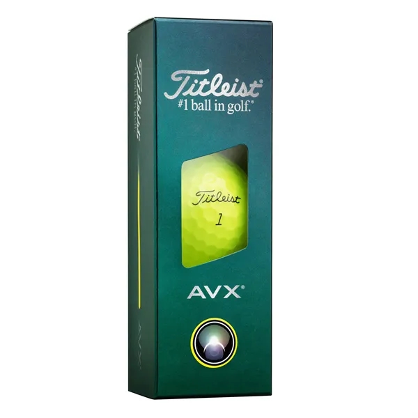 Titleist® AVX® Yellow Golf Ball Std Serv