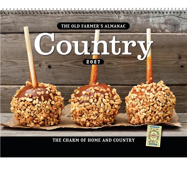 Custom The Old Farmer's Almanac® Country: 2027 Spiral Bound