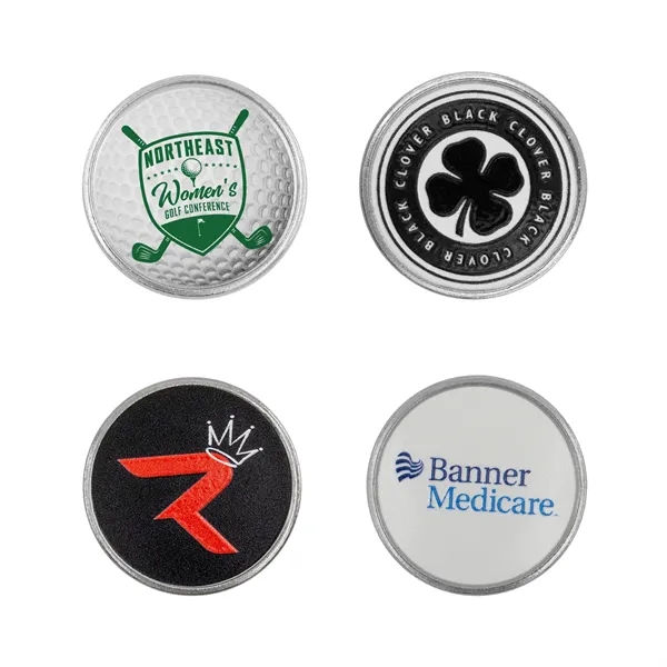Custom 3D Texture Print Golf Ball Marker (1")