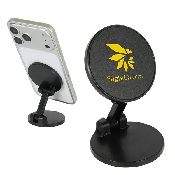 Custom Pillar Magnetic Collapsible Phone Stand with Magnetic Base