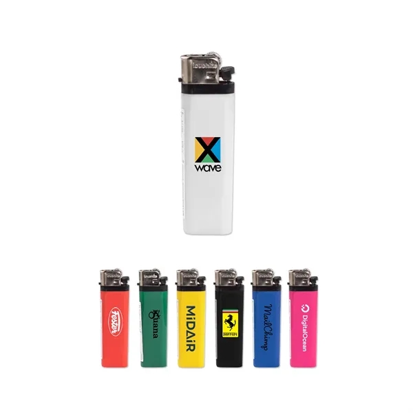 Solid Colors Standard Flint Cigarette Lighter