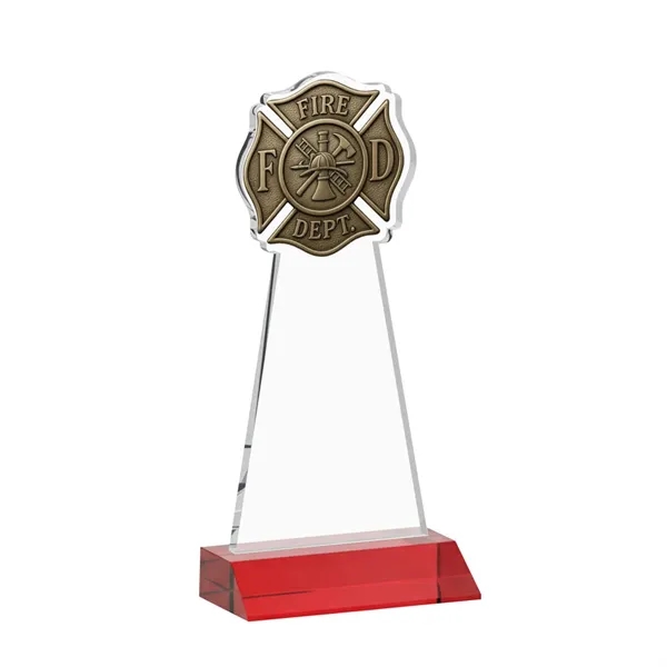 Fire Dept Award - Red
