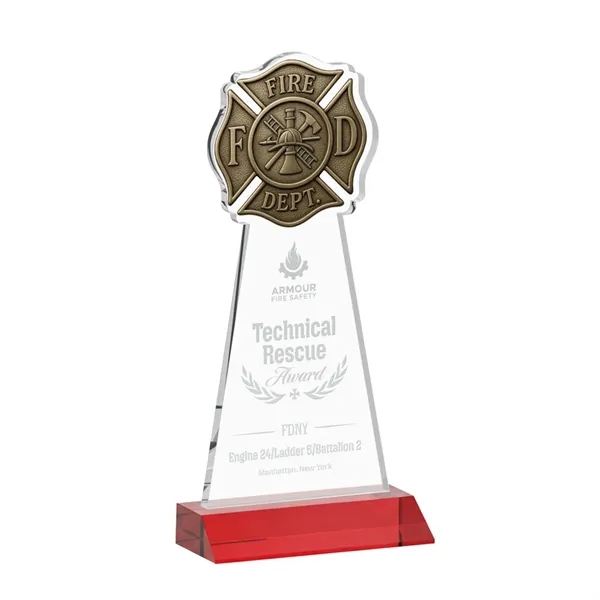 Fire Dept Award - Red