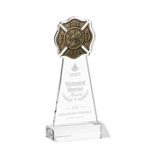 Fire Dept Award - Clear