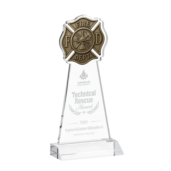 Fire Dept Award - Clear