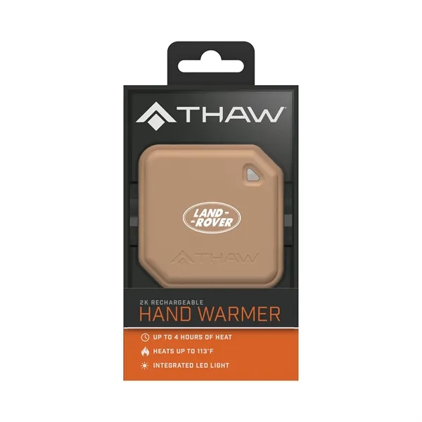 Custom Thaw® Rechargeable 2K Hand Warmer - Mocha
