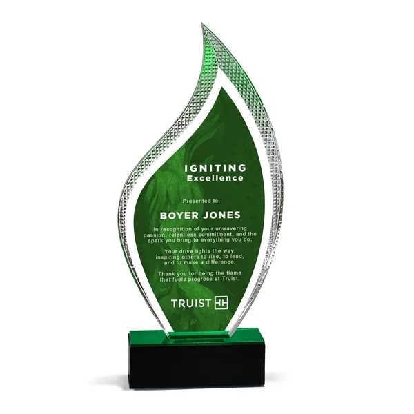 Pinnacle Acrylic Flame Award