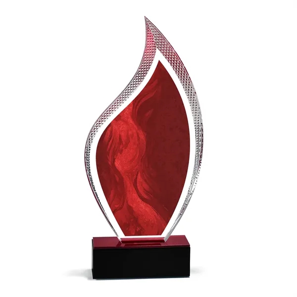 Pinnacle Acrylic Flame Award