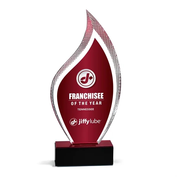 Pinnacle Acrylic Flame Award