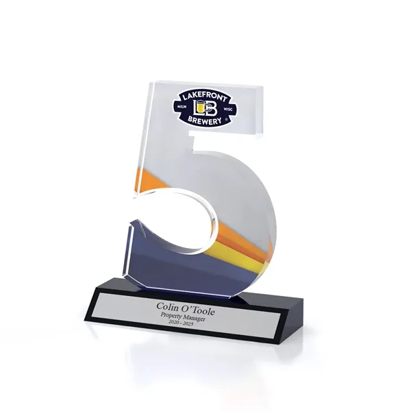 Titan Anniversary Achievement Acrylic Award