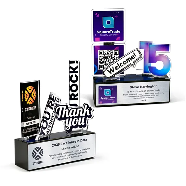 Build-a-Base Magnet Block Award