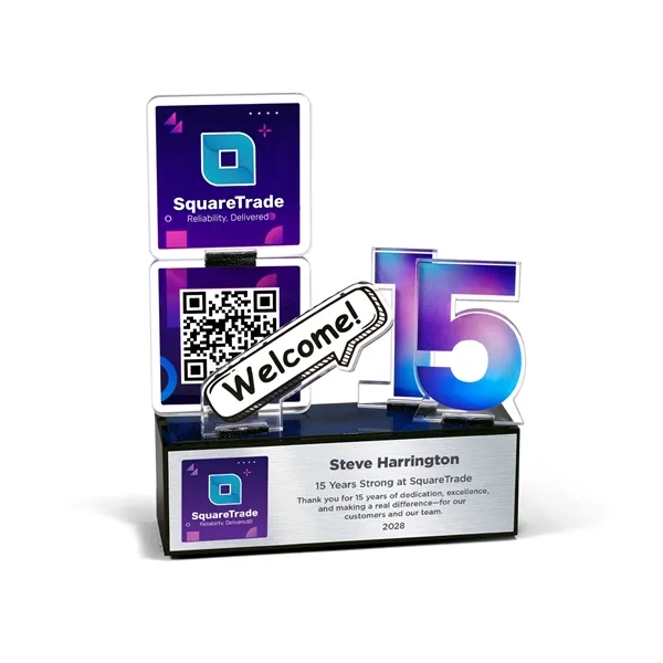 Build-a-Base Magnet Block Award