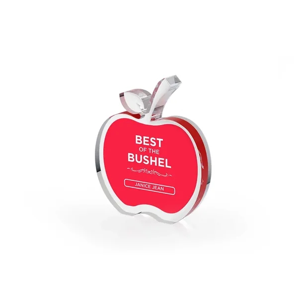 Apple Freestanding Acrylic Award