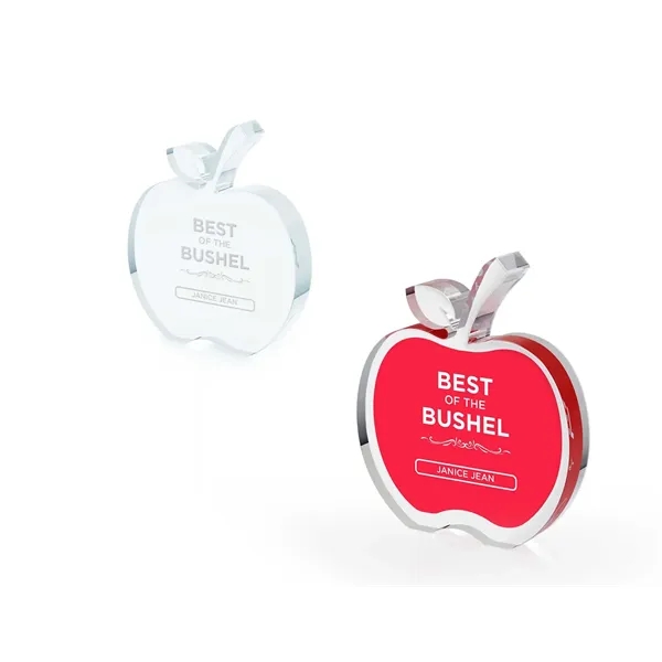 Apple Freestanding Acrylic Award