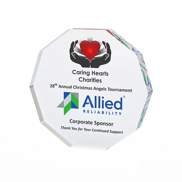 Decagon Freestanding Acrylic Award