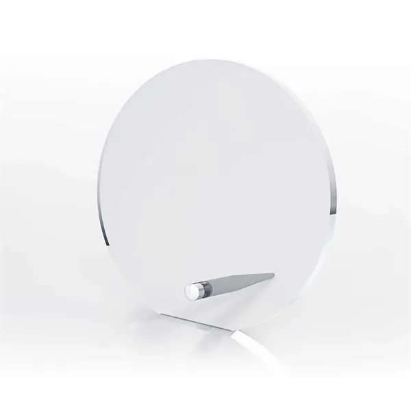 Circle Acrylic Award with Pin Stand