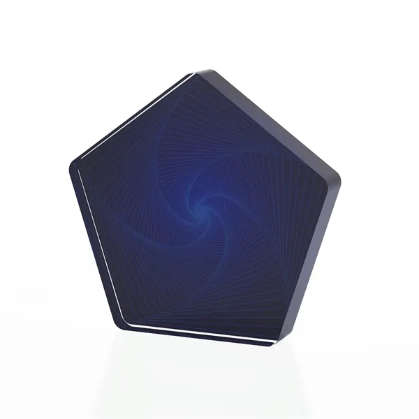Pentagon Freestanding Acrylic Award