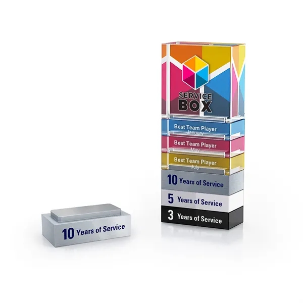 Stackable Aluminum Acrylic Bar