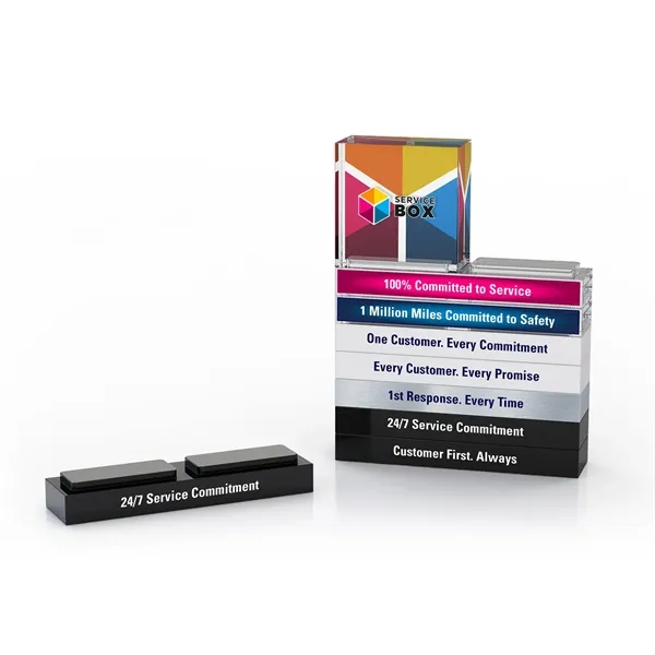 Stackable Award Acrylic Wide Bar