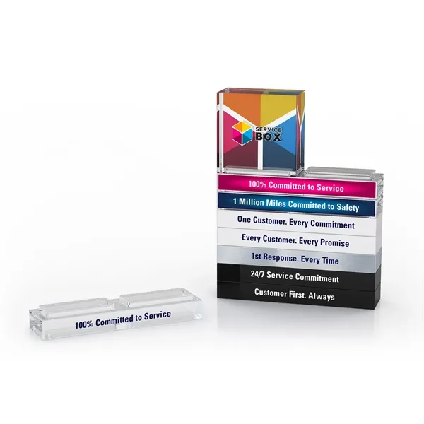 Stackable Award Acrylic Wide Bar