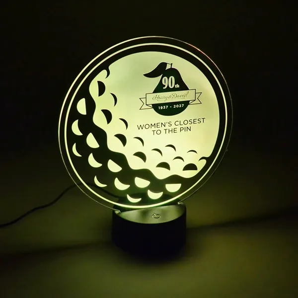 Acrylic Illumination Circle Award