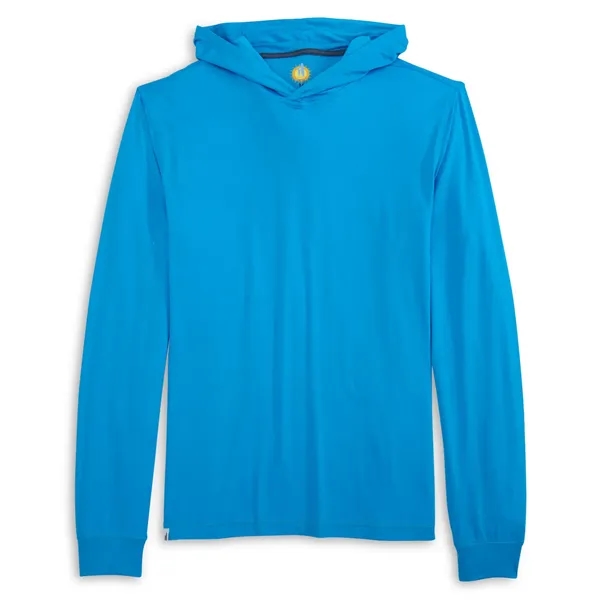 Johnnie-O Men's Talon Heather Long Sleeve Hooded Tee