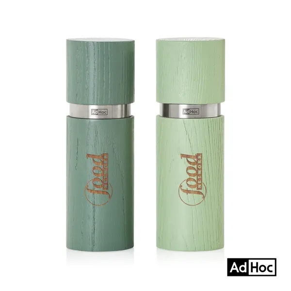 AdHoc® Textura Salt & Pepper Mill Set - 6"