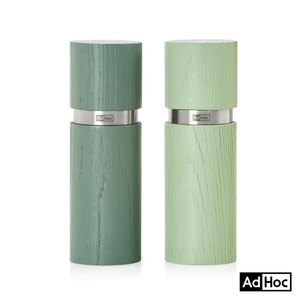AdHoc® Textura Salt & Pepper Mill Set - 6"