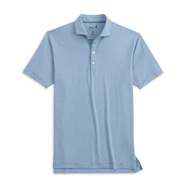 Johnnie-O Men's Prep-Formance Lyndon Striped Jersey Polo