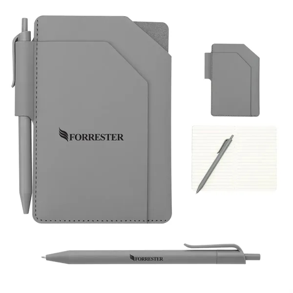 Pinnacle Recycled Jotter With Pen