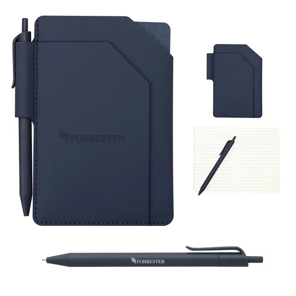 Pinnacle Recycled Jotter With Pen