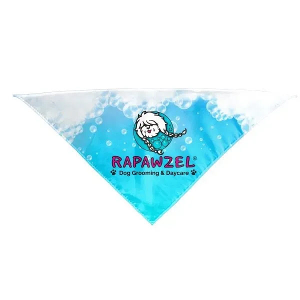 Full Color Sublimated Pet Bandana - Small
