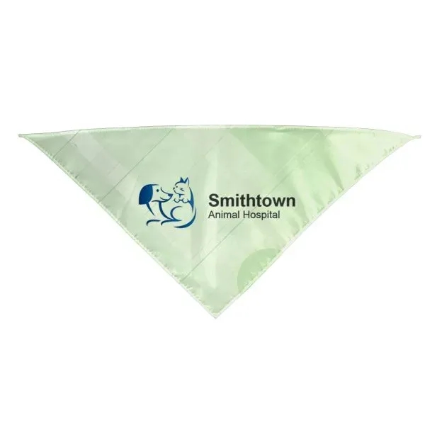 Full Color Sublimated Pet Bandana - Large