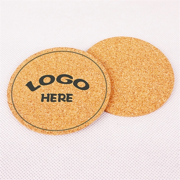 Round Cork Coaster - Round Cork Coaster - Image 1 of 1