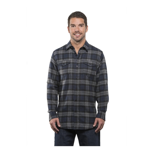 Burnside Yarn-Dyed Flannel Shirt - Burnside Yarn-Dyed Flannel Shirt - Image 41 of 61