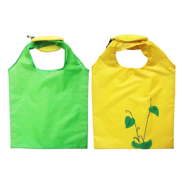 Promotional Banana Shape Foldable Tote Bag - Promotional Banana Shape Foldable Tote Bag - Image 2 of 2