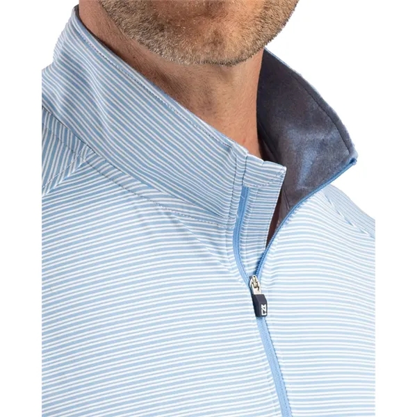 Cutter & Buck Forge Recycled Double Stripe Four-Way Stret...
