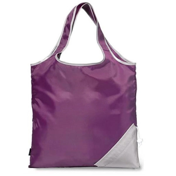 Custom Printed Latitudes Foldaway Shopper - Custom Printed Latitudes Foldaway Shopper - Image 2 of 8