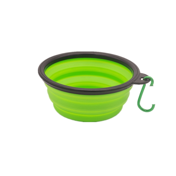 1000ML Collapsible Silicone Dog Bowl Accept Custom Logo - 1000ML Collapsible Silicone Dog Bowl Accept Custom Logo - Image 5 of 8