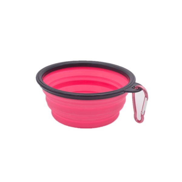 1000ML Collapsible Silicone Dog Bowl Accept Custom Logo - 1000ML Collapsible Silicone Dog Bowl Accept Custom Logo - Image 8 of 8