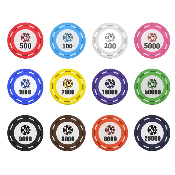 1.5" Professional Casino Ceramic Poker Chips