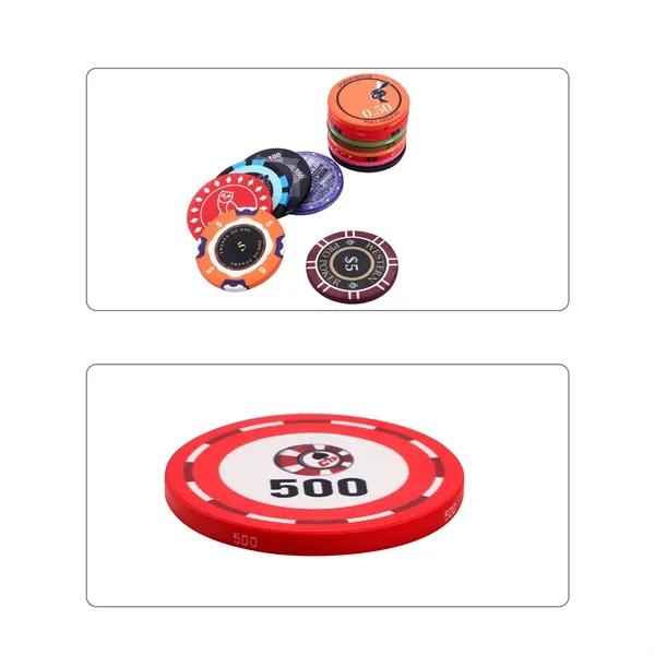 1.5" Professional Casino Ceramic Poker Chips