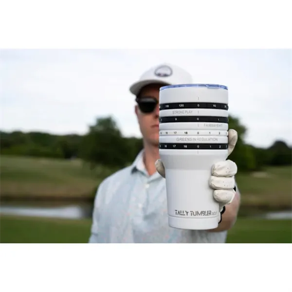 TALLY TUMBLER® 30 oz Golf Scorekeeper Tumbler