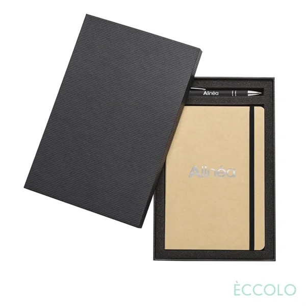 Custom Eccolo® Krafty Journal/Kurt Pen/Stylus Gift Set